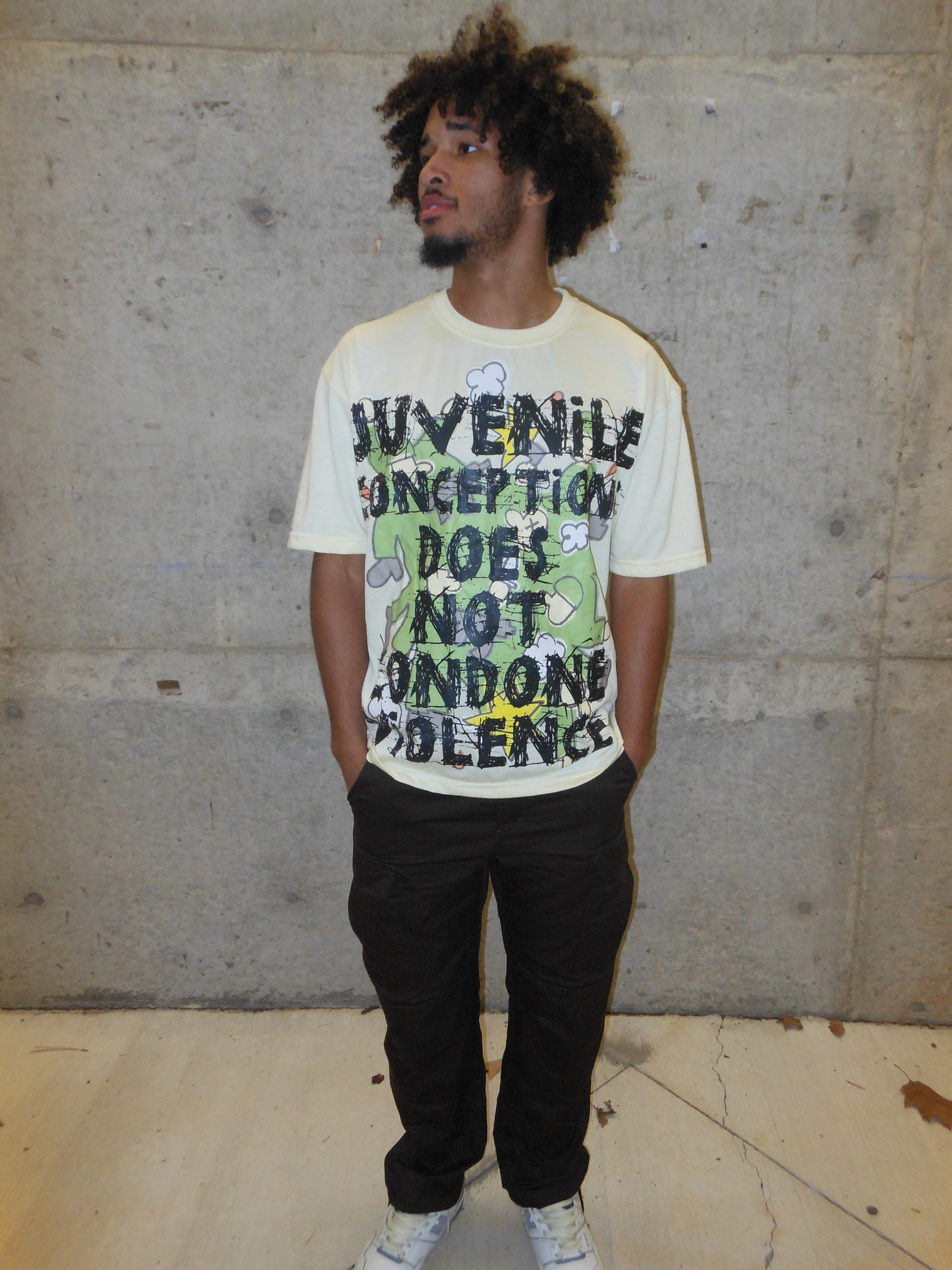 "ANTI-VIOLENCE" Short Sleeve T-Shirt